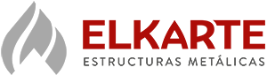 Logotipo (contraste) Elkarte Estructuras Metálicas, Pamplona